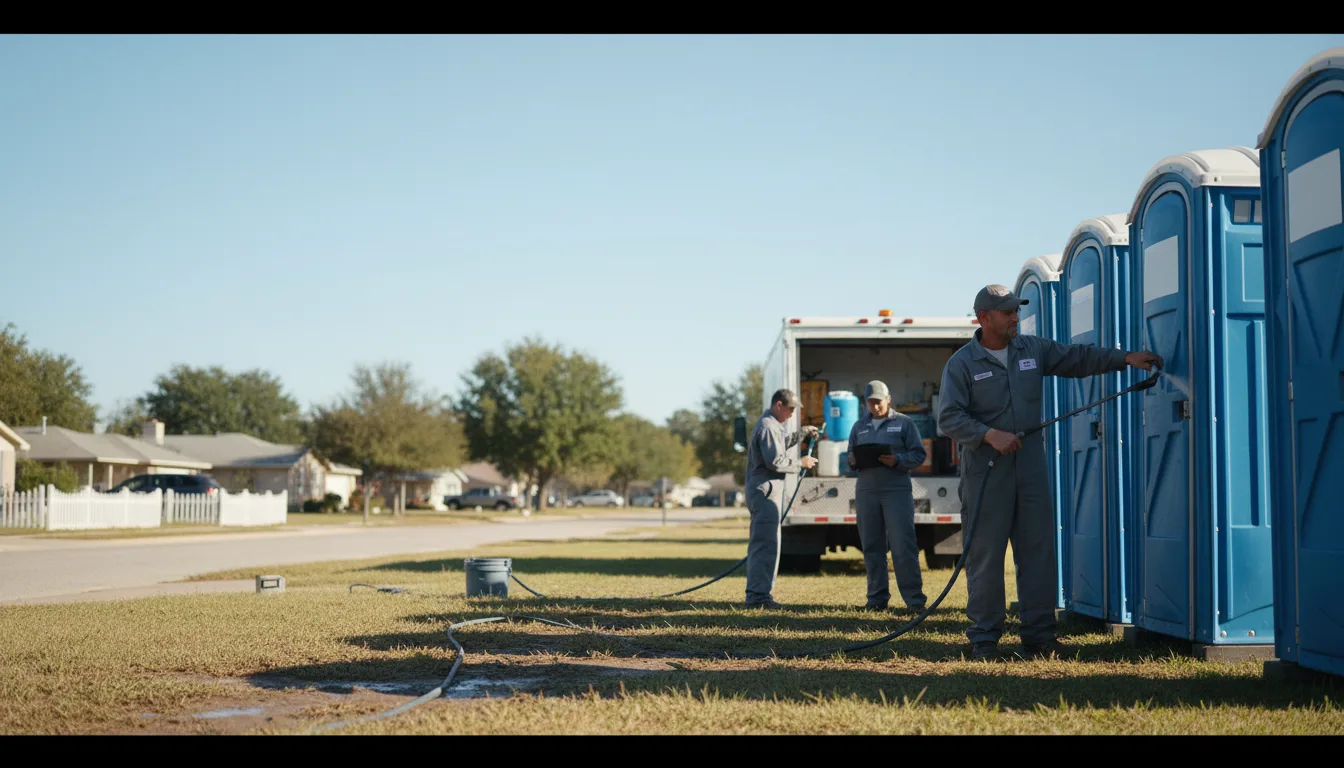 Long-Term Portable Toilet Rental in Clarendon, TX near me